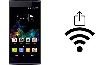 How to generate a QR code with the Wi-Fi password on a QMobile Noir Z8 Plus