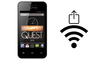 How to generate a QR code with the Wi-Fi password on a Qumo QUEST 353