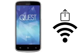 How to generate a QR code with the Wi-Fi password on a Qumo QUEST 400