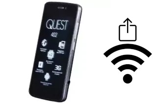 How to generate a QR code with the Wi-Fi password on a Qumo QUEST 402