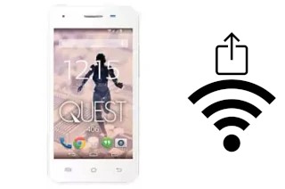 How to generate a QR code with the Wi-Fi password on a Qumo Quest 406