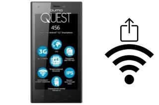 How to generate a QR code with the Wi-Fi password on a Qumo Quest 456