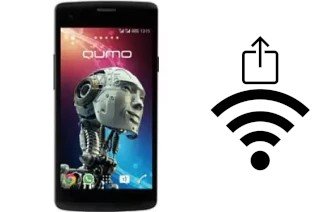 How to generate a QR code with the Wi-Fi password on a Qumo Quest 458