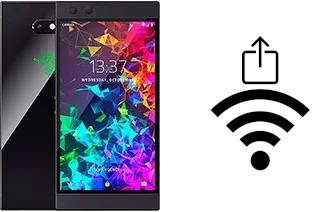 How to generate a Wi-Fi QR code on an Razer Phone 2