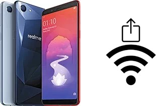 How to generate a QR code with the Wi-Fi password on a Realme 1