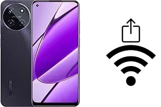 How to generate a Wi-Fi QR code on an Realme 11 4G