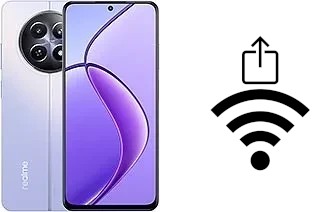 How to generate a QR code with the Wi-Fi password on a Realme 12