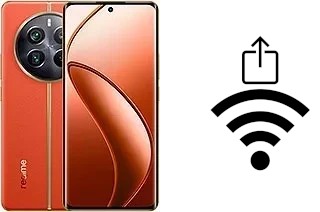 How to generate a QR code with the Wi-Fi password on a Realme 12 Pro+