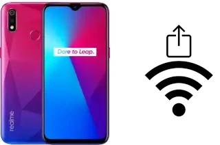 How to generate a QR code with the Wi-Fi password on a Realme 3i