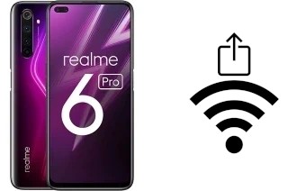 How to generate a Wi-Fi QR code on an Realme 6 Pro