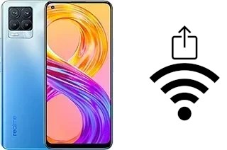 How to generate a Wi-Fi QR code on an Realme 8 Pro