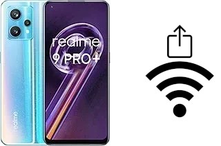 How to generate a Wi-Fi QR code on an Realme 9 Pro+