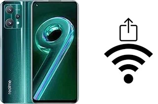 How to generate a Wi-Fi QR code on an Realme 9 Pro