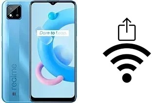 How to generate a Wi-Fi QR code on an Realme C20