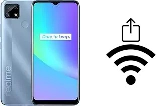 How to generate a Wi-Fi QR code on an Realme C25