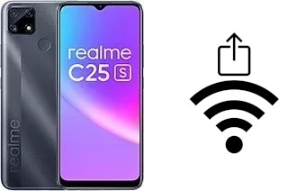 How to generate a Wi-Fi QR code on an Realme C25s