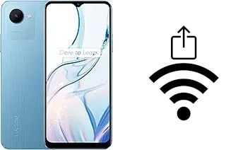 How to generate a Wi-Fi QR code on an Realme C30s