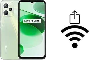 How to generate a Wi-Fi QR code on an Realme C35