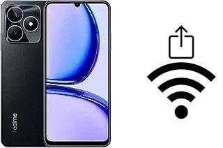 How to generate a Wi-Fi QR code on an Realme C53