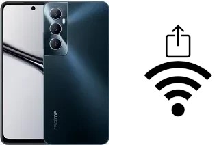 How to generate a QR code with the Wi-Fi password on a Realme C65