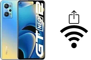 How to generate a Wi-Fi QR code on an Realme GT Neo2