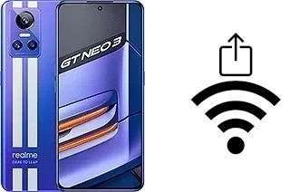 How to generate a Wi-Fi QR code on an Realme GT Neo3