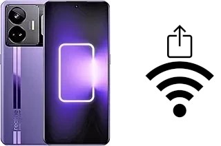 How to generate a Wi-Fi QR code on an Realme GT Neo 5 240W