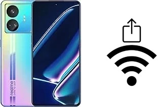 How to generate a Wi-Fi QR code on an Realme GT Neo5 SE