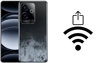 How to generate a QR code with the Wi-Fi password on a Realme GT6 (China)