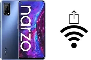 How to generate a Wi-Fi QR code on an Realme Narzo 30 Pro 5G