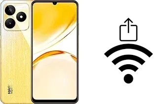 How to generate a Wi-Fi QR code on an Realme Narzo N53