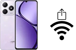 How to generate a QR code with the Wi-Fi password on a Realme Narzo N63