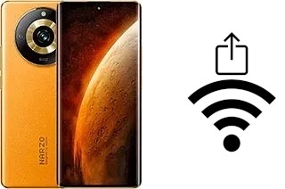 How to generate a Wi-Fi QR code on an Realme Narzo 60 Pro