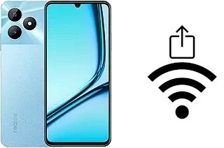 How to generate a Wi-Fi QR code on an Realme Note 50