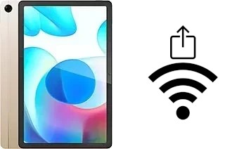 How to generate a Wi-Fi QR code on an Realme Pad