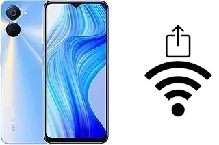 How to generate a Wi-Fi QR code on an Realme V20