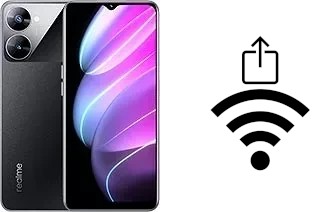 How to generate a Wi-Fi QR code on an Realme V30