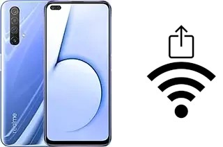 How to generate a QR code with the Wi-Fi password on a Realme X50 5G