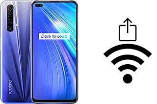 How to generate a Wi-Fi QR code on an Realme X50m 5G