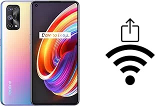 How to generate a Wi-Fi QR code on an Realme X7 Pro