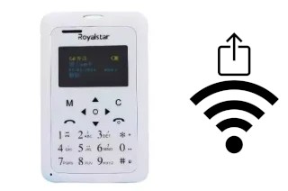 How to generate a Wi-Fi QR code on an RoyalStar W102