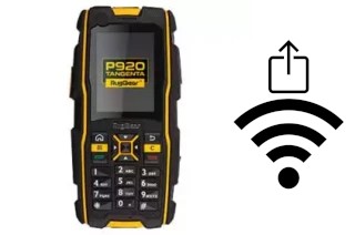 How to generate a QR code with the Wi-Fi password on a RugGear P920 Tangenta