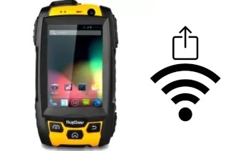 How to generate a QR code with the Wi-Fi password on a RugGear RG220EX