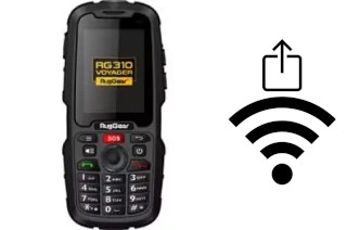 How to generate a Wi-Fi QR code on an RugGear RG310 Voyager