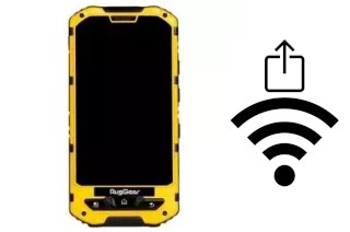 How to generate a QR code with the Wi-Fi password on a RugGear RG960 Apex