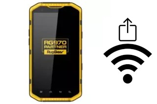 How to generate a QR code with the Wi-Fi password on a RugGear RG970 Partner