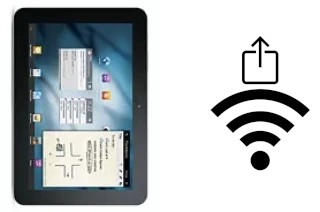 How to generate a Wi-Fi QR code on a Samsung Galaxy Tab 8.9 P7300