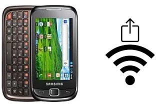 How to generate a Wi-Fi QR code on a Samsung Galaxy 551