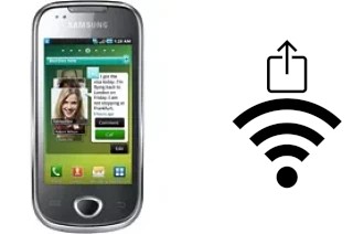 How to generate a QR code with the Wi-Fi password on a Samsung I5801 Galaxy Apollo