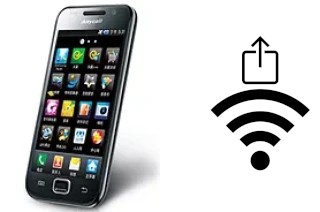 How to generate a QR code with the Wi-Fi password on a Samsung I909 Galaxy S